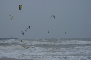 Kites in Wijk aan Zee